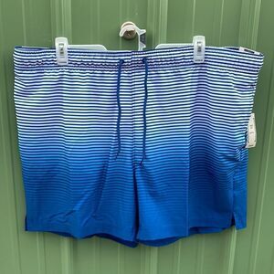 Mens Above The Knee Novelty Swim Trunks Shorts Size 3X